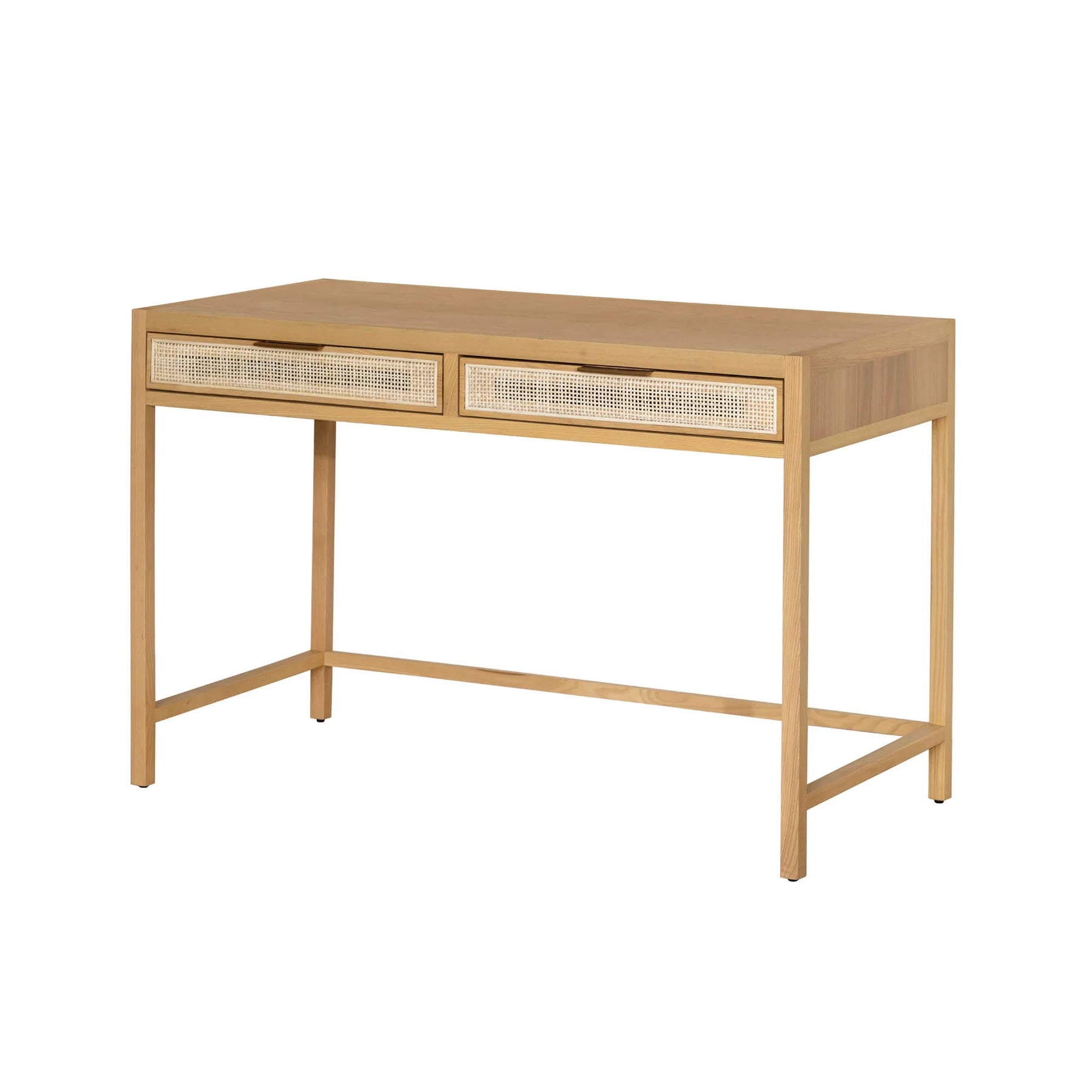 Rattan Desk – Annie McGuire Interiors